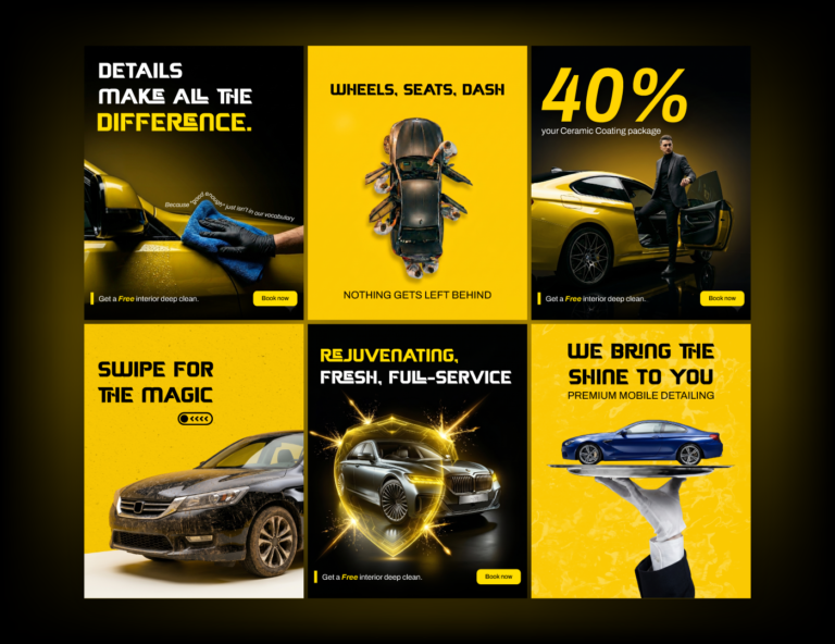 car-detailing-portfolio-smm-posts